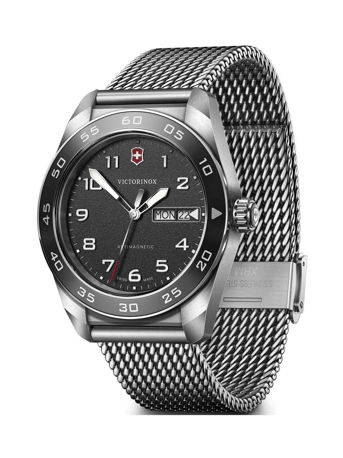 orologio uomo Victorinox 242043 Mens Watch Swiss Army 42mm 10ATM