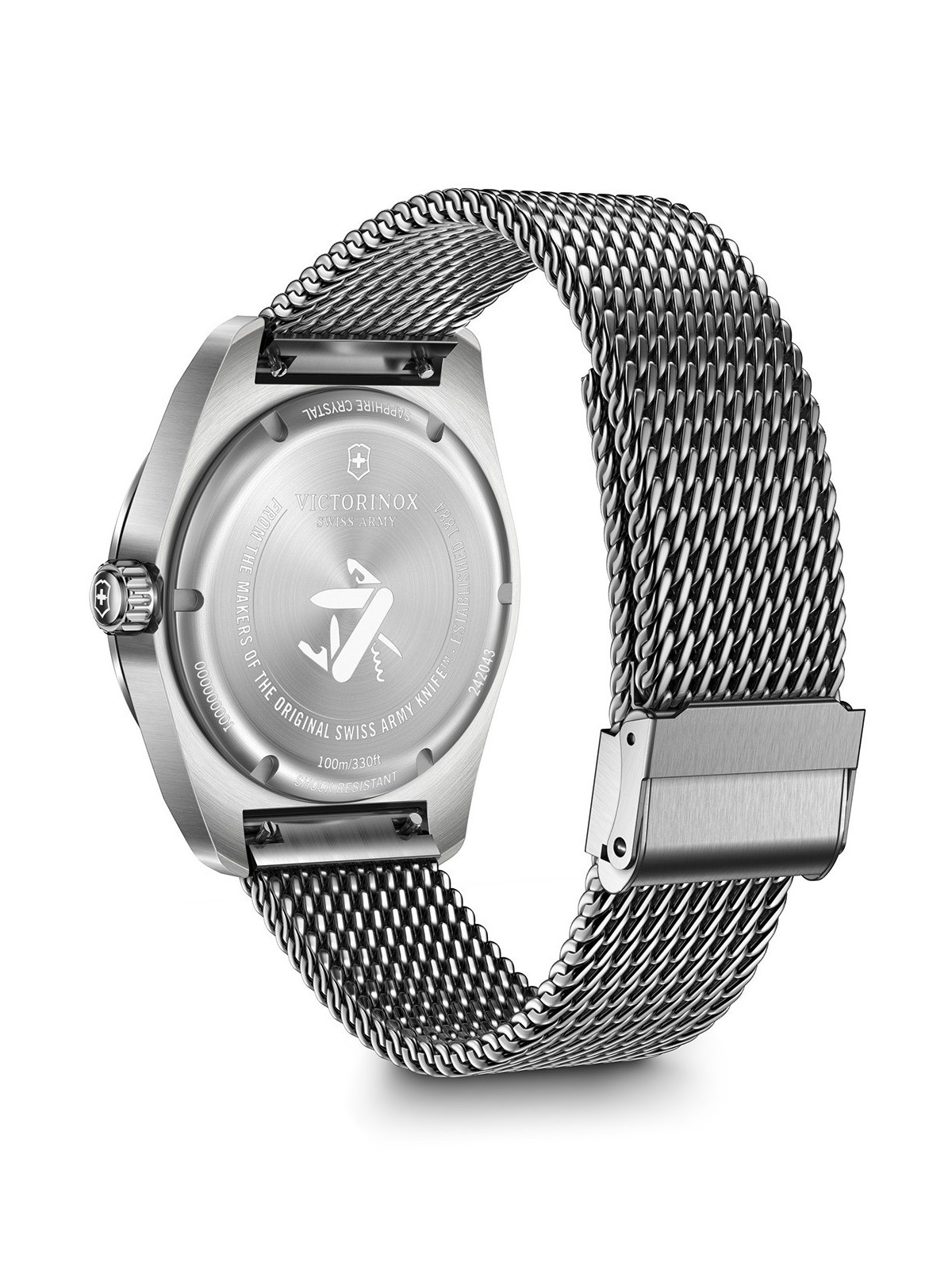orologio uomo Victorinox 242043 Mens Watch Swiss Army 42mm 10ATM