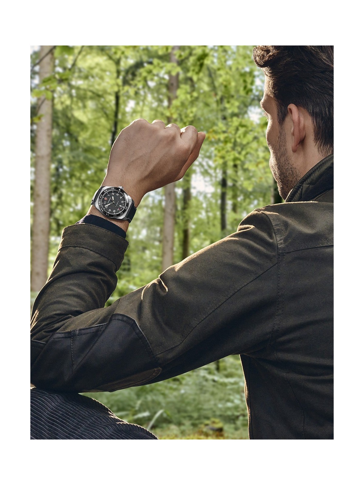 orologio uomo Victorinox 242044 Mens Watch Swiss Army Automatic 42mm 10ATM