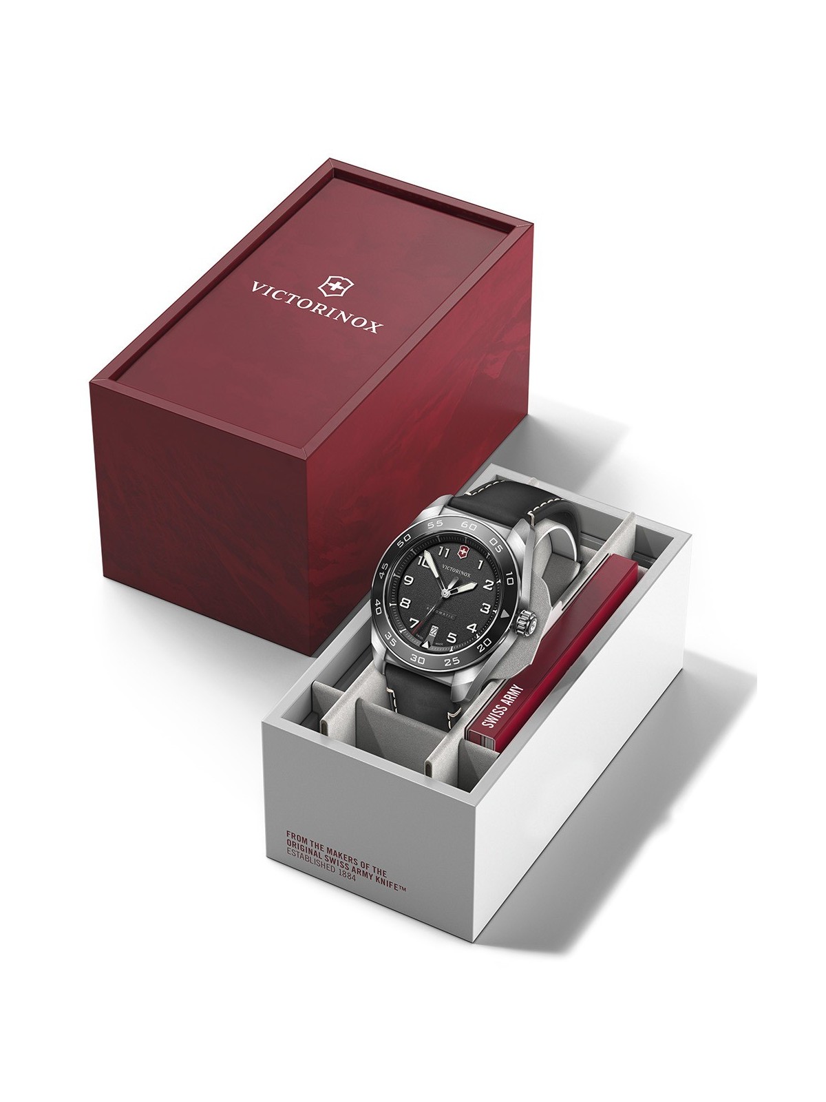 orologio uomo Victorinox 242044 Mens Watch Swiss Army Automatic 42mm 10ATM