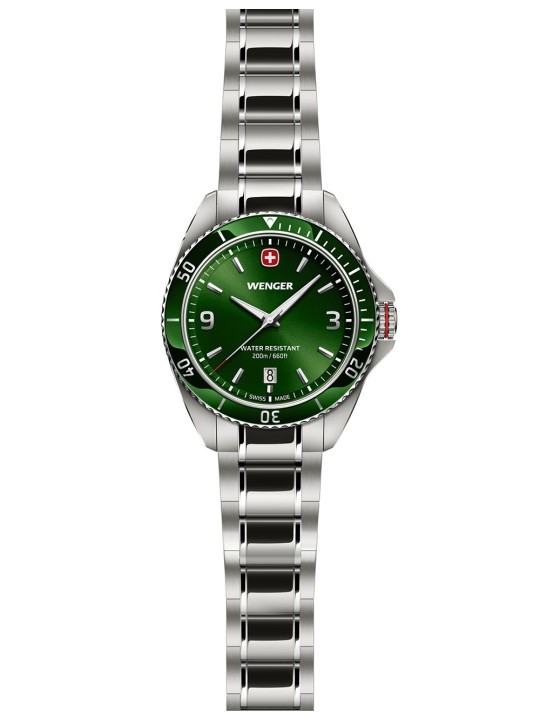 orologio uomo Wenger 01.2031.102 Mens watch Ececutive 40mm 20ATM