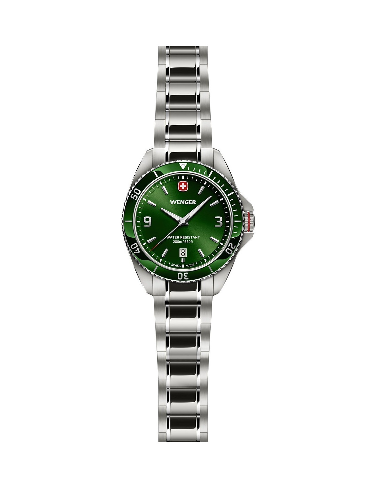 orologio uomo Wenger 01.2031.102 Mens watch Ececutive 40mm 20ATM
