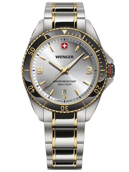 orologio uomo Wenger 01.2031.106 Mens watch Ececutive 40mm 20ATM