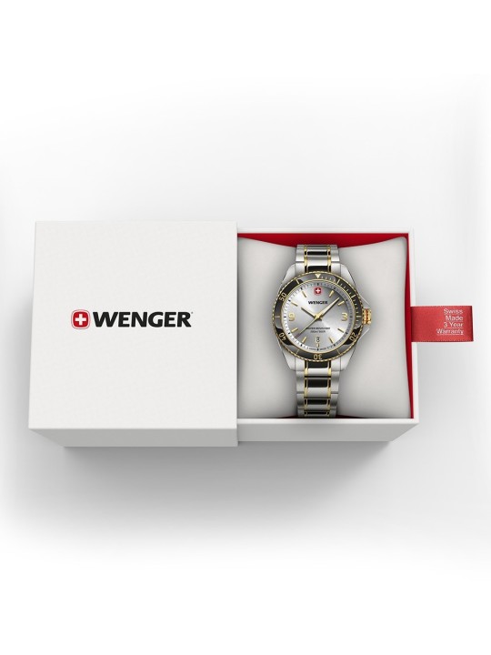 orologio uomo Wenger 01.2031.106 Mens watch Ececutive 40mm 20ATM