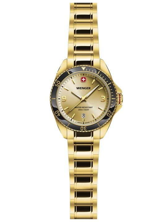orologio uomo Wenger 01.2031.108 Mens watch Ececutive 40mm 20ATM