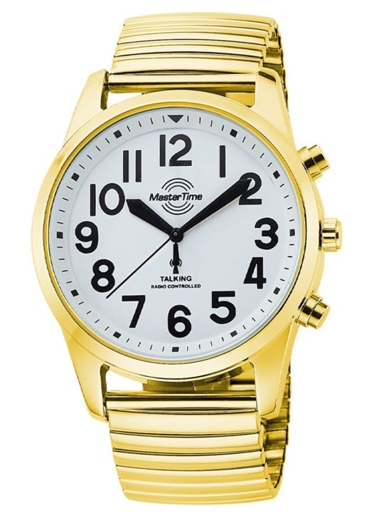 orologio uomo Master Time MTGA-10941-12Z Mens watch Talking radio-controlled clock 43mm