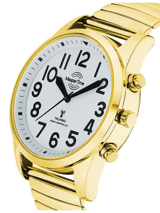 orologio uomo Master Time MTGA-10941-12Z Mens watch Talking radio-controlled clock 43mm
