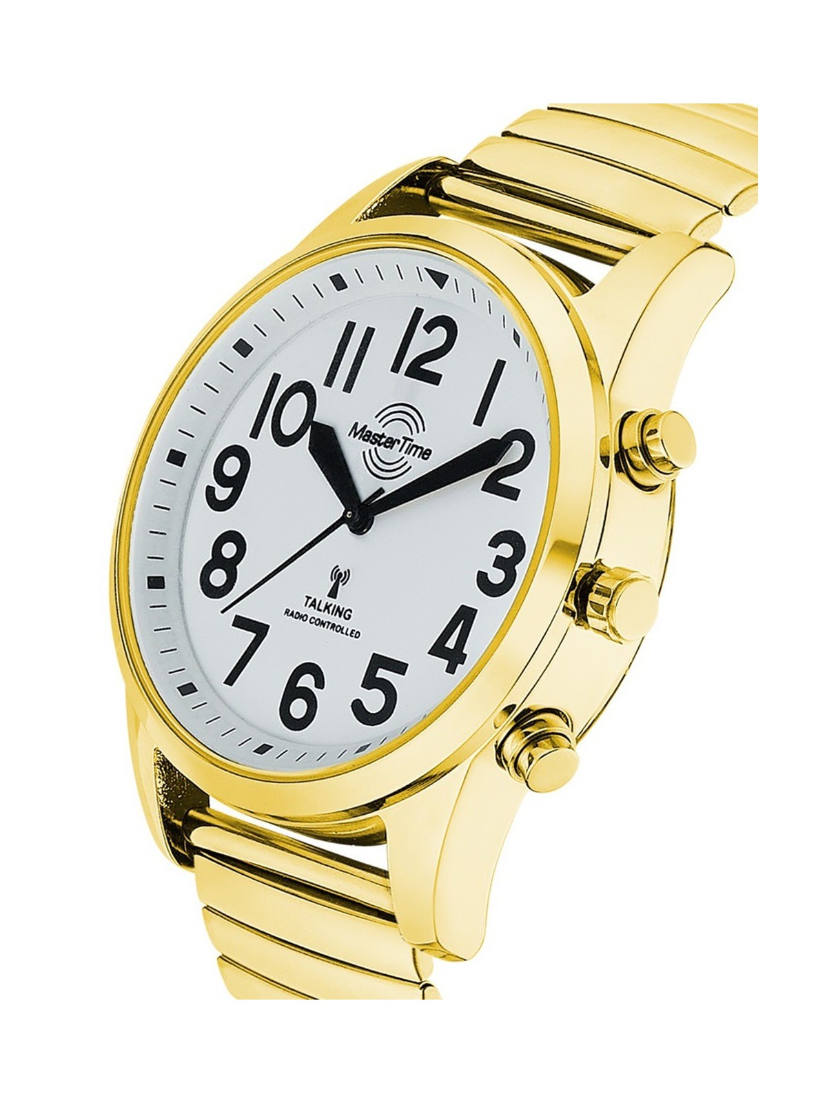 orologio uomo Master Time MTGA-10941-12Z Mens watch Talking radio-controlled clock 43mm