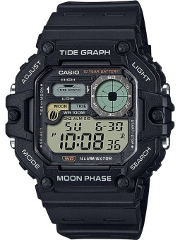 orologio uomo Casio WS-1700H-1AVEF Mens watch Timeless collection 49mm 10ATM