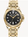 orologio donna Thomas Sabo WA0431-291-207 Ladies Watch black-gold 33mm 5ATM