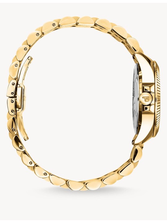 orologio donna Thomas Sabo WA0431-291-207 Ladies Watch black-gold 33mm 5ATM