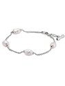 bracciale donna Thomas Sabo A2189-082-14-L19V Bracelet with pearls Natural Beauty Silver