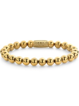 bracciale uomo Rebel & Rose RR-80115-G-M Bracelet Yellowgold Handmade Rocks