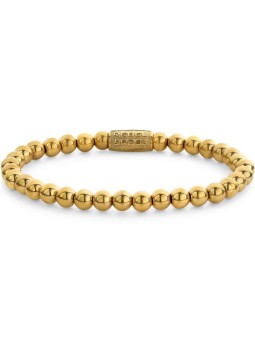 bracciale uomo Rebel & Rose RR-60143-G-M Bracelet Yellowgold Handmade Rocks