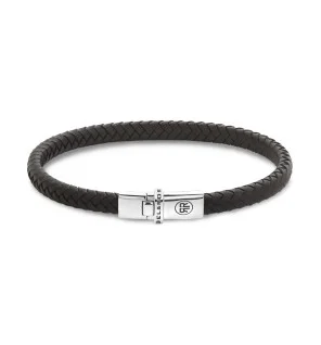 bracciale uomo Rebel & Rose RR-L0175-S-L Bracelet Xtra Small Braided Brown