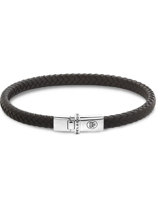 bracciale uomo Rebel & Rose RR-L0175-S-L Bracelet Xtra Small Braided Brown