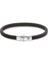 bracciale uomo Rebel & Rose RR-L0175-S-L Bracelet Xtra Small Braided Brown
