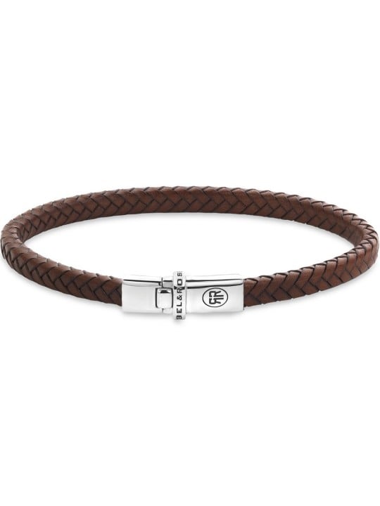 bracciale uomo Rebel & Rose RR-L0176-S-M Bracelet Xtra Small Braided Cognac