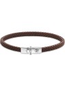 bracciale uomo Rebel & Rose RR-L0176-S-M Bracelet Xtra Small Braided Cognac