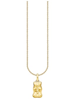 collana donna Thomas Sabo KE2325-413-39-L50V Necklace with Haribo Gold Bear Pendant Gold-Plated Ladies