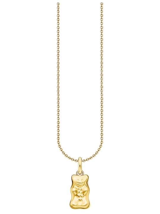 collana donna Thomas Sabo KE2325-413-39-L50V Necklace with Haribo Gold Bear Pendant Gold-Plated Ladies