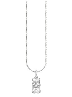 collana donna Thomas Sabo KE2325-001-21-L50V Necklace with Haribo Gold Bear Pendant Gold-Plated Ladies