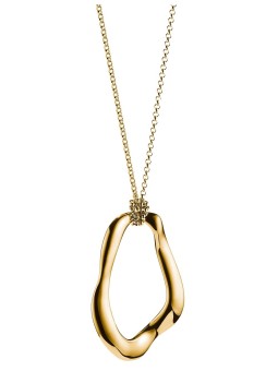 collana donna Thomas Sabo KE2319-413-39-L70 Necklace + Pendant Natural Beauty Gold-Plated Ladies
