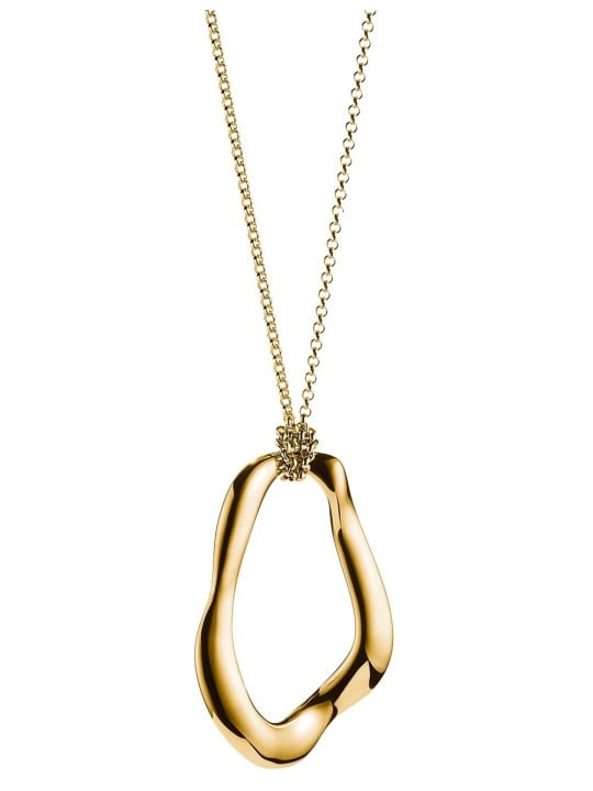 collana donna Thomas Sabo KE2319-413-39-L70 Necklace + Pendant Natural Beauty Gold-Plated Ladies