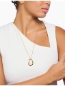collana donna Thomas Sabo KE2319-413-39-L70 Necklace + Pendant Natural Beauty Gold-Plated Ladies