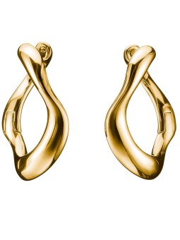 orecchini donna Thomas Sabo CR754-413-39 Hoop Earrings small Natural Beauty Gold-Plated Ladies