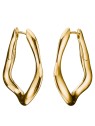 orecchini donna Thomas Sabo CR755-413-39 Hoop Earrings big Natural Beauty Gold-Plated Ladies