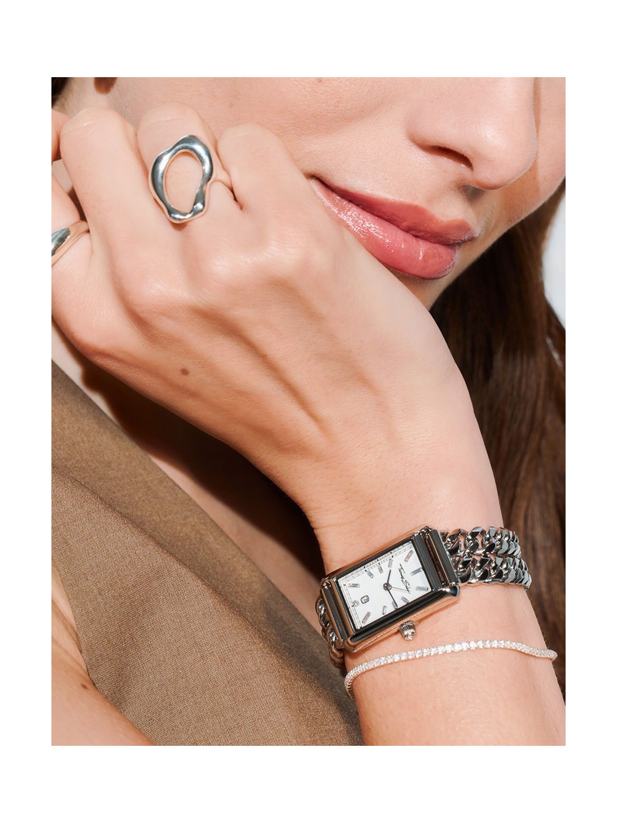 anello donna Thomas Sabo TR2486-001-21-54 Natural Beauty Silver Ladies