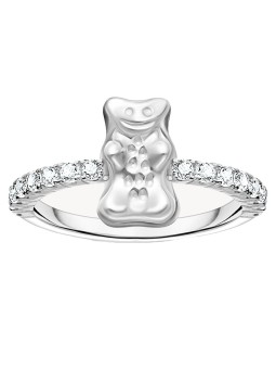 anello donna Thomas Sabo TR2504-051-14-56 Ring with Haribo Gold Bear and Stones Silver Ladies