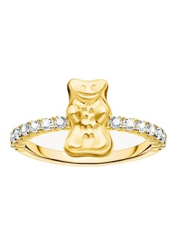 anello donna Thomas Sabo TR2504-414-14-54 Ring with Haribo Gold Bear and Stones Gold-Plated Ladies