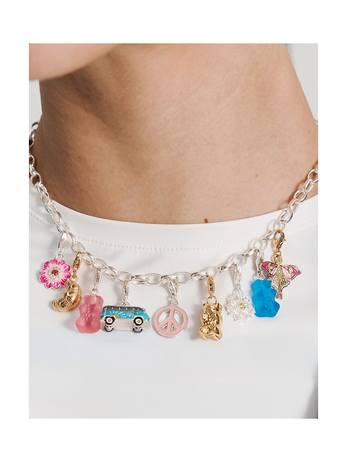 ciondolo Thomas Sabo 2221-413-39 Charm-Pendant HARIBO Gold Bear Gold-Plated Ladies