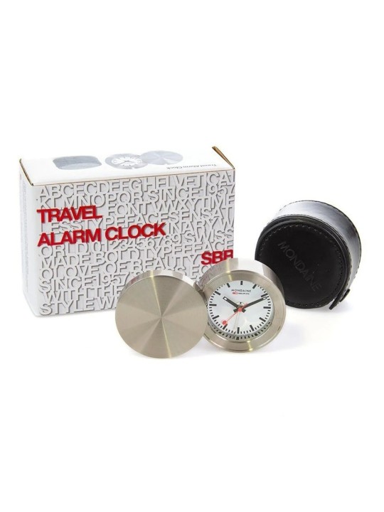 sveglia Mondaine MSM.64410 Analog travel alarm clock 50mm