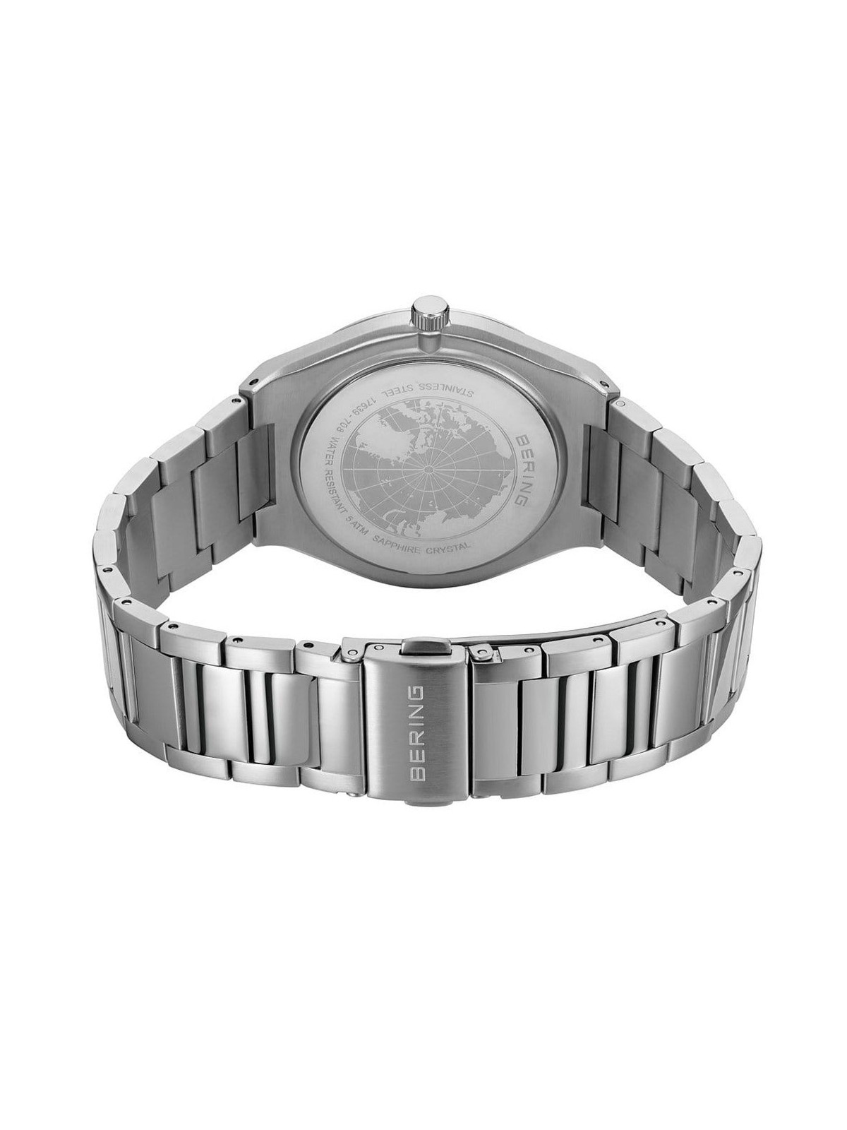 orologio uomo Bering 17639-708 Mens Watch Classic 39mm 5ATM