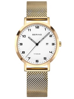 orologio donna Bering 18634-334 Ladies Watch Titanium 34mm 5ATM