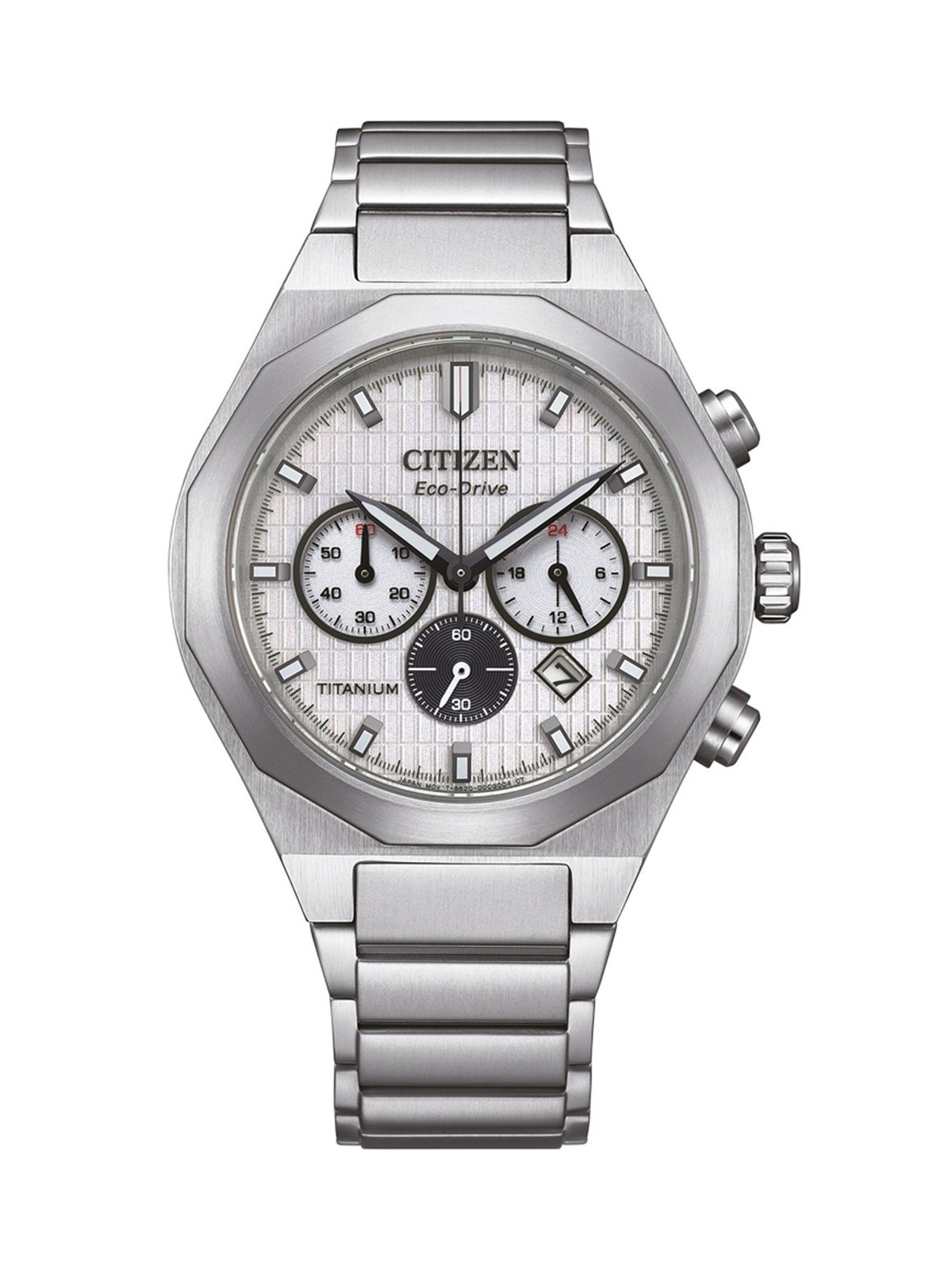 orologio uomo Citizen CA4690-51A Mens Watch Super-Titanium Zenshin Eco-Drive Chrono 41mm 10ATM