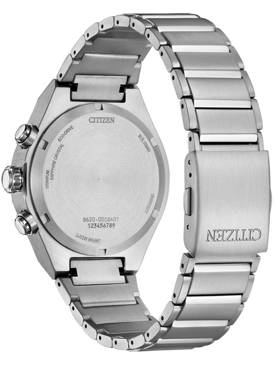 orologio uomo Citizen CA4690-51A Mens Watch Super-Titanium Zenshin Eco-Drive Chrono 41mm 10ATM