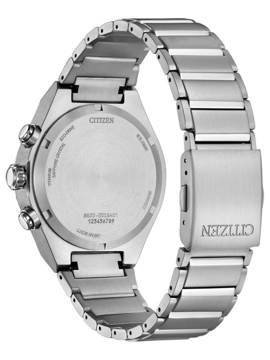 orologio uomo Citizen CA4690-51E Mens Watch Super-Titanium Zenshin Eco-Drive Chrono 41mm 10ATM