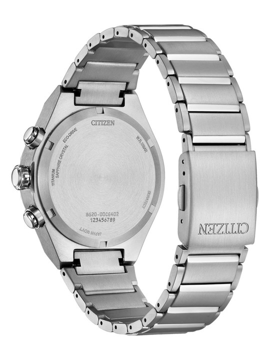 orologio uomo Citizen CA4691-59L Mens Watch Super-Titanium Zenshin Eco-Drive Chrono 41mm 10ATM