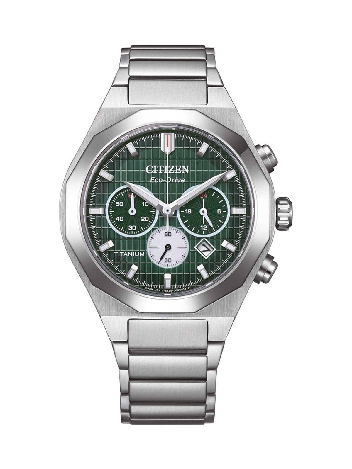 orologio uomo Citizen CA4691-59X Mens Watch Super-Titanium Zenshin Eco-Drive Chrono 41mm 10ATM
