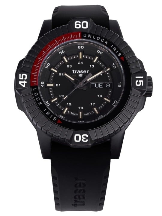orologio uomo Traser H3 111461 Mens Watch P99 Iris Tactical Limited Edition 46mm 10ATM