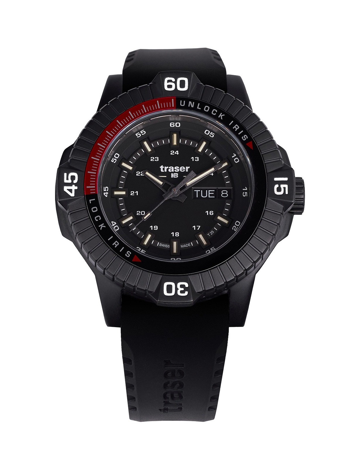 orologio uomo Traser H3 111461 Mens Watch P99 Iris Tactical Limited Edition 46mm 10ATM