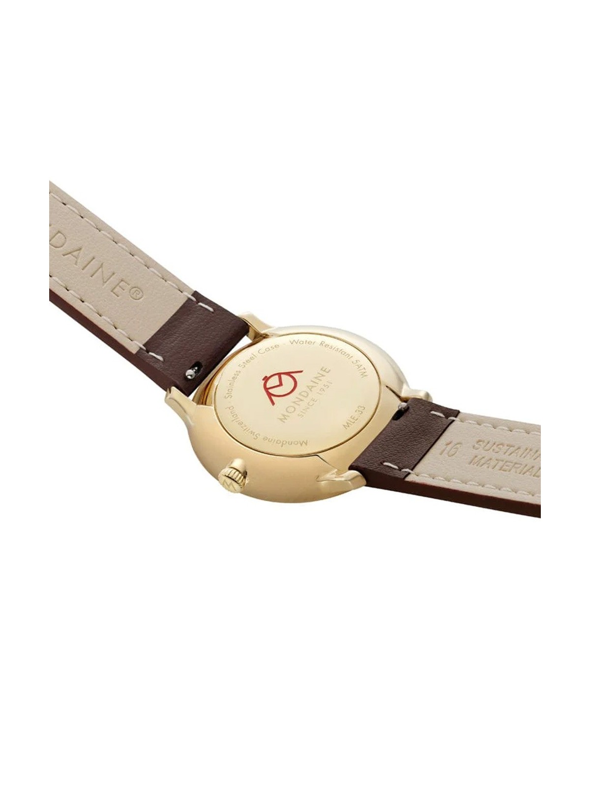 orologio donna Mondaine MLE.33110.LGV Ladies Watch Doppio 33mm 5ATM