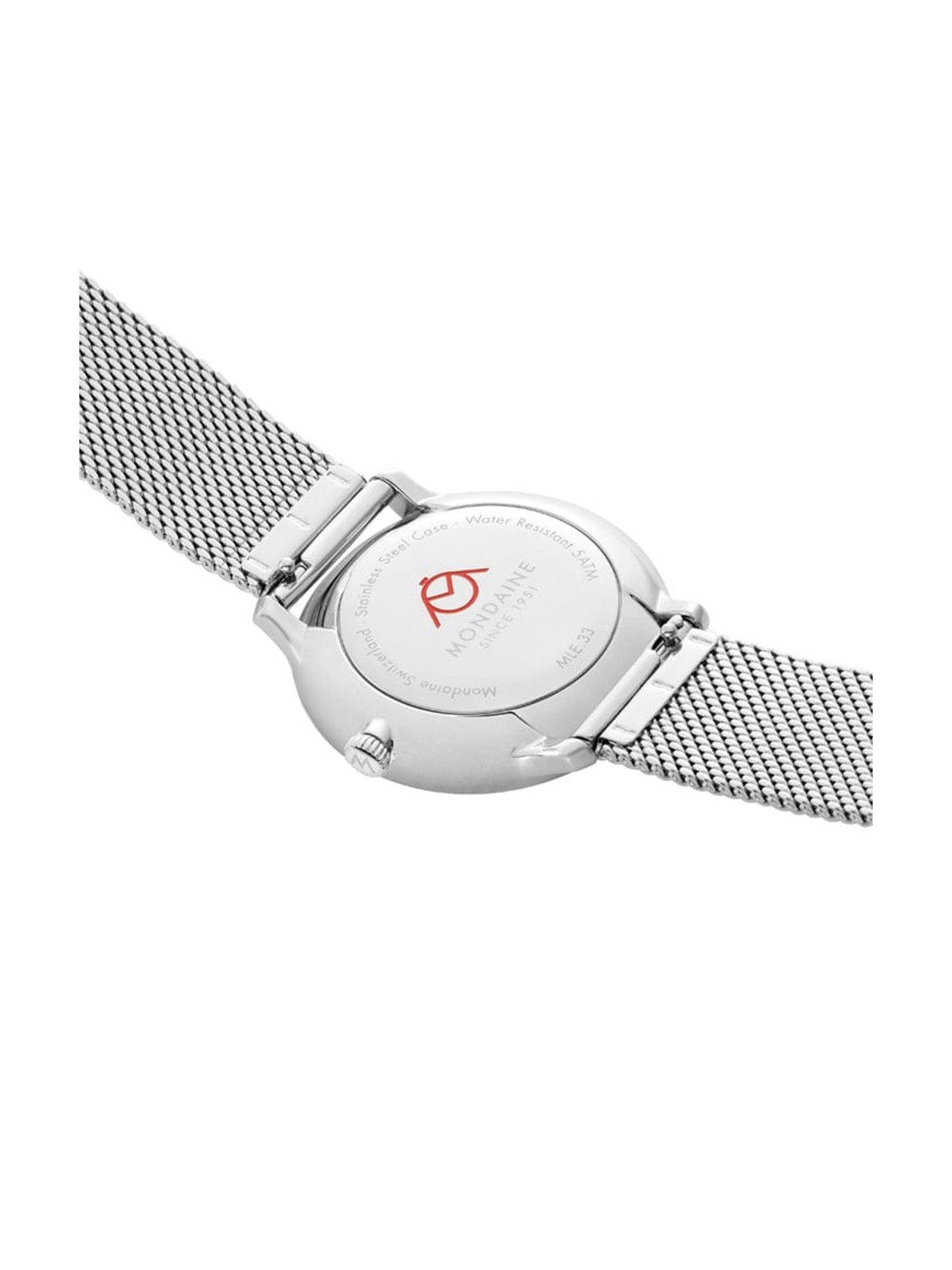 orologio donna Mondaine MLE.33110.SM Ladies Watch Doppio 33mm 5ATM
