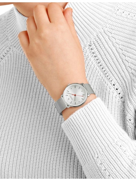 orologio donna Mondaine MLE.33110.SM Ladies Watch Doppio 33mm 5ATM