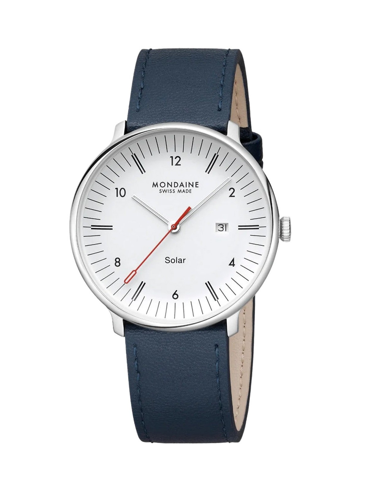 orologio uomo Mondaine MLE.41910.LDV Mens Watch Doppio Solar 41mm 5ATM