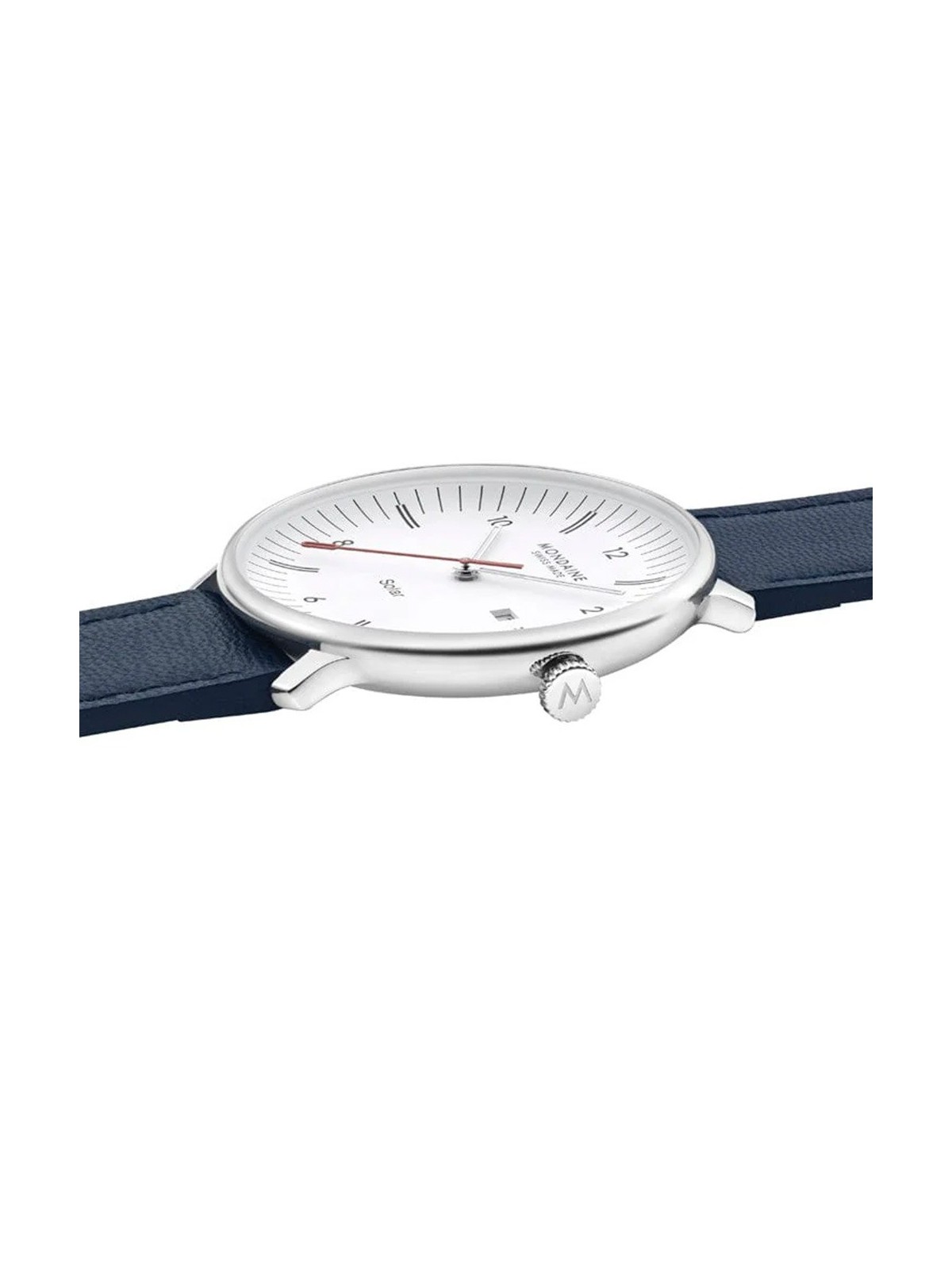 orologio uomo Mondaine MLE.41910.LDV Mens Watch Doppio Solar 41mm 5ATM